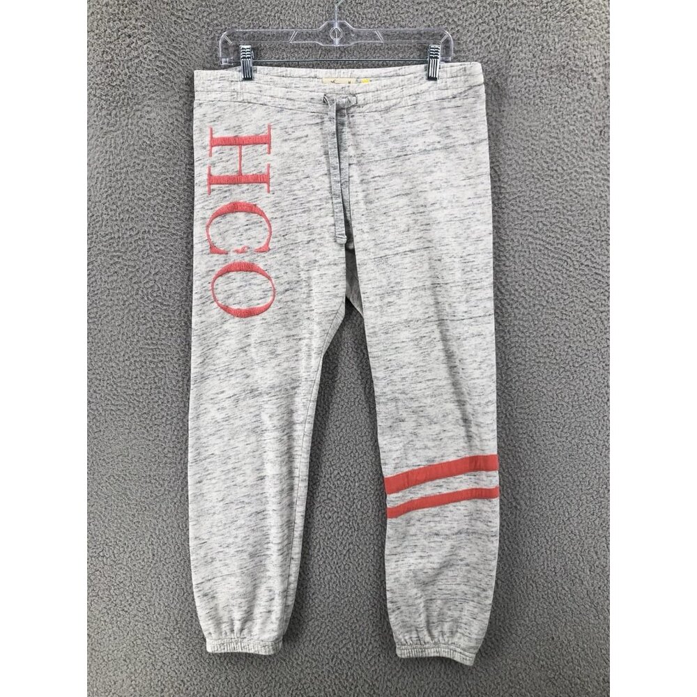 Hollister Sweatpants Joggers Jogging Pants Women’s Medium Drawstring Gray 10240